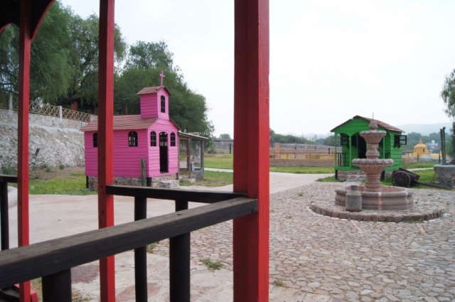 Mini pueblito mexicano
